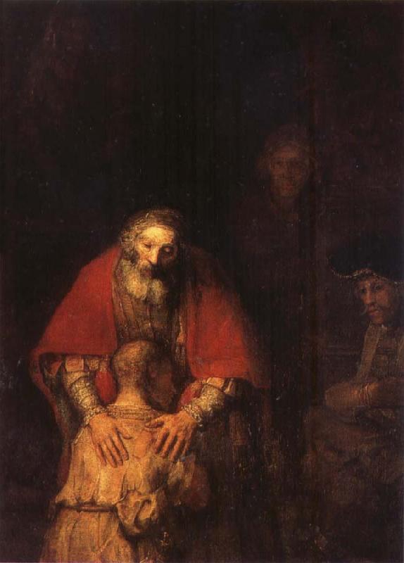 REMBRANDT Harmenszoon van Rijn The Return of the Prodigal son oil painting image